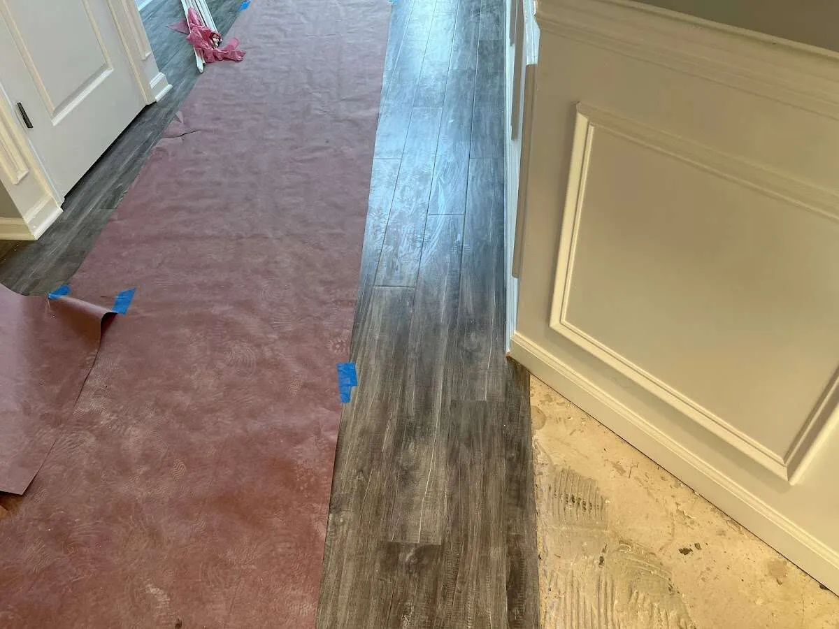 Completed marble shower restoration in Royalton